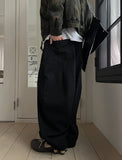 Brit Pleats Pintuck Balloon Pants