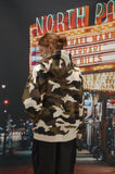 [2-WAY] Camo Heavy Overfit Hood Zip-Up