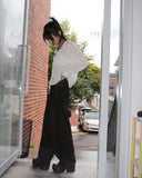 Kirvin guest look button strap-lined blouse