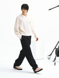 MESH V-NECK KNIT