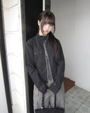 Quna Cotton Strap Two-Way Cotton Jacket