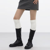 Flip round middle boots