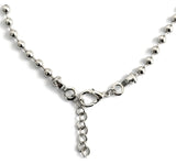 Deakin Silver Ball Chain Necklace
