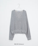 Tecto Summer V-Neck Loose-Fit Knit