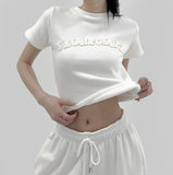 Wintz Patch Brushed Crop Tee