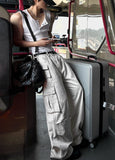 Multi Cargo Long Line Pants