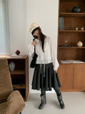 Kinnes Flare Banding Midi Skirt