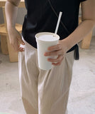 Neoki Color Stripe Wide Cotton Pants