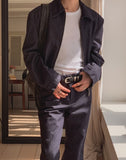Chase Herringbone Denim Jacket