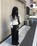 Garen Corduroy Cargo Wide Pants
