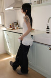 TRIPLE FRILL SLEEVELESS