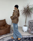 Minen cut wide denim pants