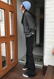 STRIPE BOOTCUT DENIM