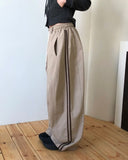 Choking Track Banding Strap Wide-Fit Training Long Pants