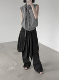 Lumen Scarf Shawl Knit Vest