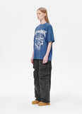 FLAME HEART PIGMENT TEE