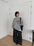 [BAONHAUS] Gihu Vintage Military Banding Wide Pants