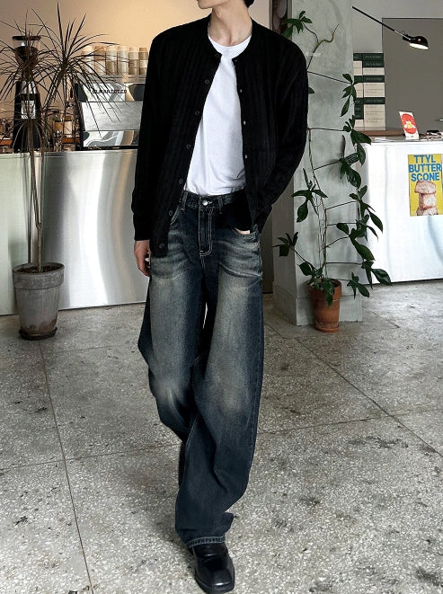 【COSYHARU】Shane Blue & Black Domingo Pants COSYHARU (コシハル) - シェーンブルー&ブラックドミンゴパンツ
