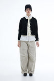 Haton volume wide trousers