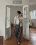 Rodina Two-Tuck Balloon Wide Slacks
