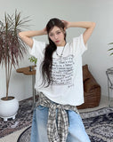 Fade Lettering T-Shirt