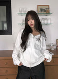 Burts Star Color Matching Hood Zip-Up