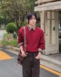 Moden Wool Hacci Round Knit
