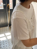 Mitats Punching Layered Nashi Blouse