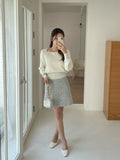Candy Halter Round Knit