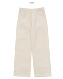 Genty brushed wide pants