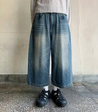 Jordyn Summer Washing Denim Bermuda Pants