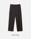 Lauren Wool One-Tuck Banding Slacks