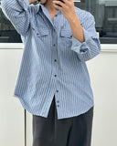 Week Stripe Pocket Shirt