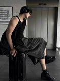 Pigment Silver Charcoal Bermuda Training Pants