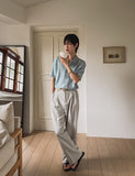 Robo Two-Tuck Wide Slacks