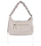 MONA Ruffle Medium Shoulder Bag