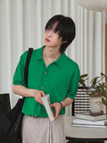 Biel Summer Linen Collar Half Cardigan