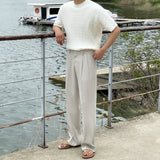 Het Twist Short Sleeve Knit
