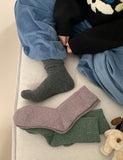 Vetiver Wool Cushion Color Socks