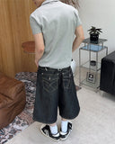 Tide Slim Lettering Collar Tee