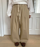 [unisex] Bayou Pintuck Banding Wide Pants