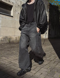 Autumn Snap Balloon Wide Denim