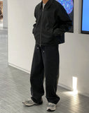 Constan String Leather Jacket