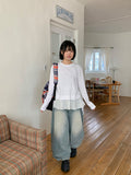[unisex] Nabobo Washing Balloon Wide Denim Pants