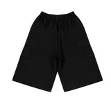 Semi Wide Bermuda Cargo Banding Slacks