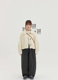 [BAONHAUS] Cite duffel button collar jacket