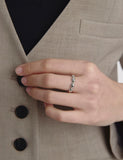 Ice Cushion Silver (W) Ring L