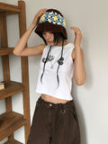 CRACK HEART ♥ SLEEVELESS