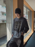 Ride Print Over Knit Tee