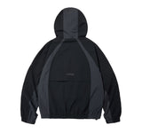 Color Block Hood Windbreaker